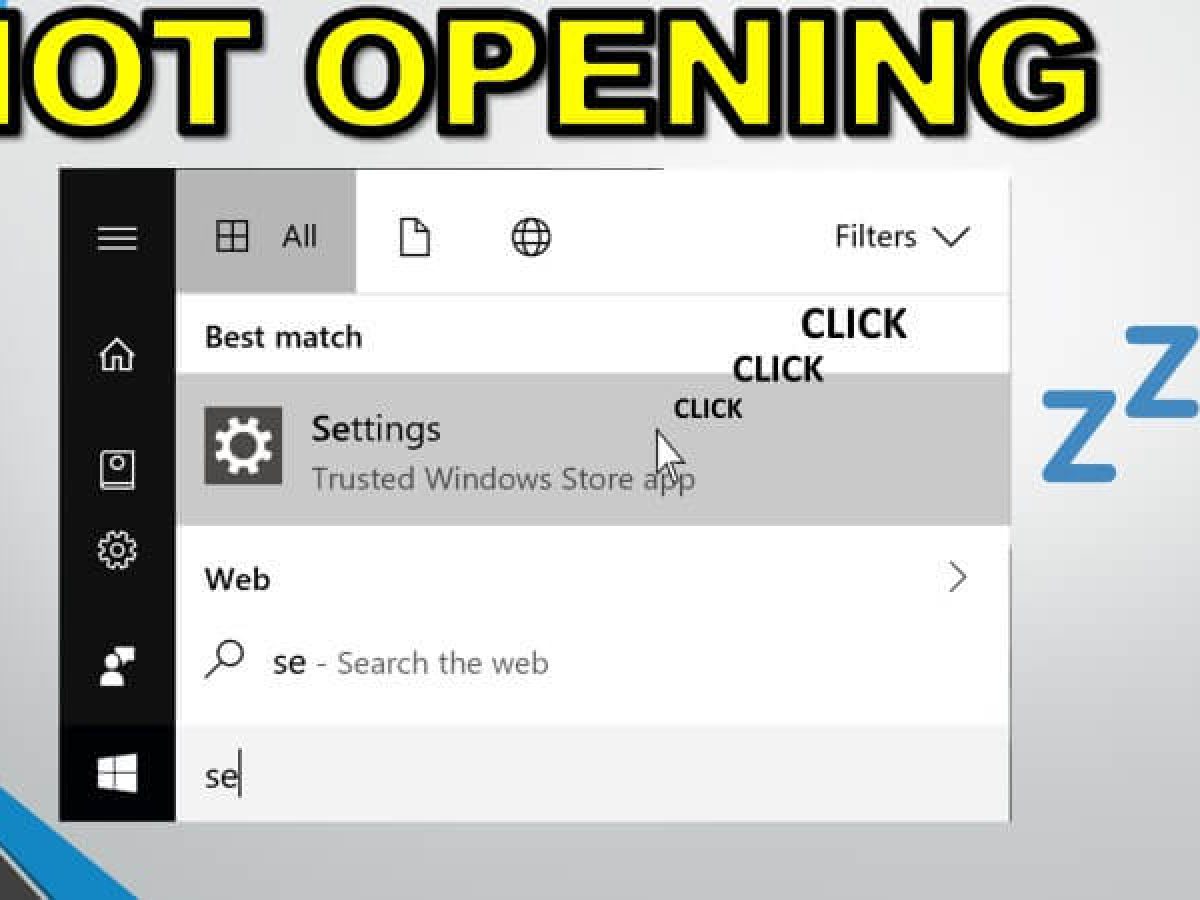 Windows 10 Settings Not Opening Working Fixed How I Solve