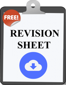 Download Revision Sheet
