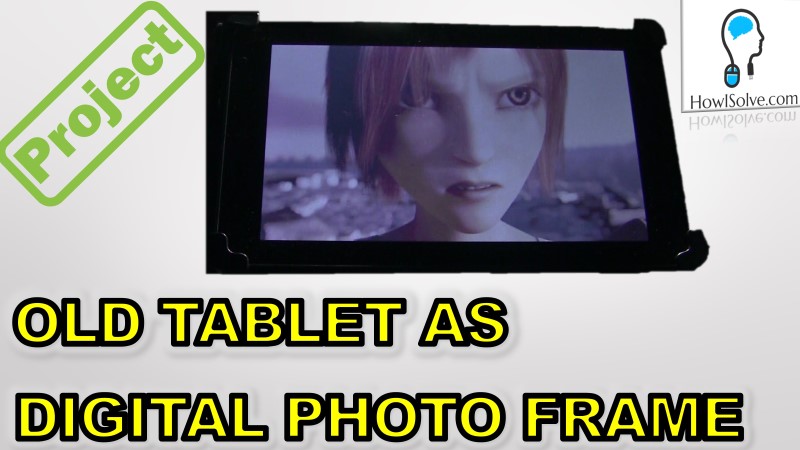 Smart Digital Photo Frame from an Old Android Tablet