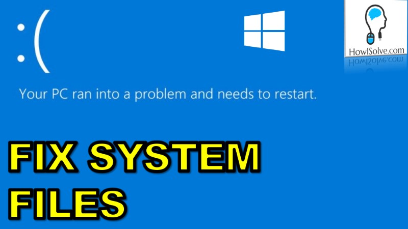 Fix Corrupt Windows 10 System Files
