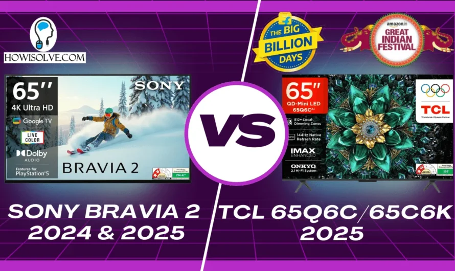Best 65 Inch TV to Buy in 2025 Sony Bravia 2 vs TCL Q6C